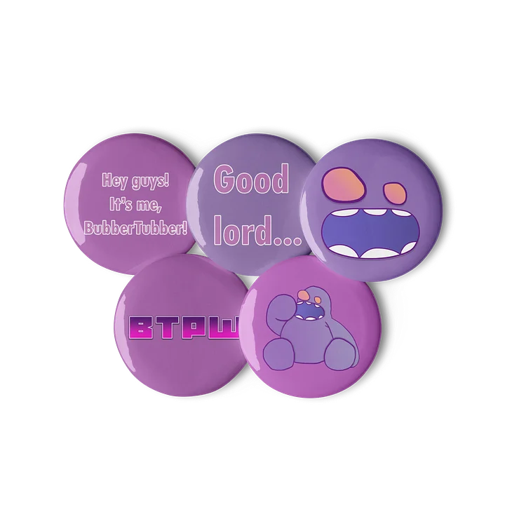 The BubberTubber Button Set product image (2)