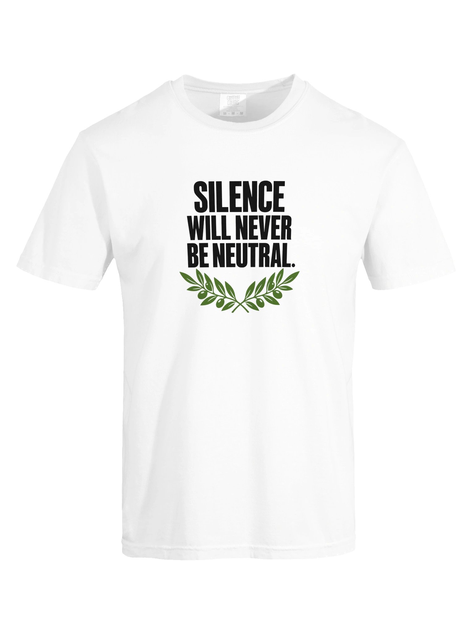 Silence Will Never Be Neutral T-Shirt: A Tribute to Our “Friend” Ed Sheeran white product image (5)