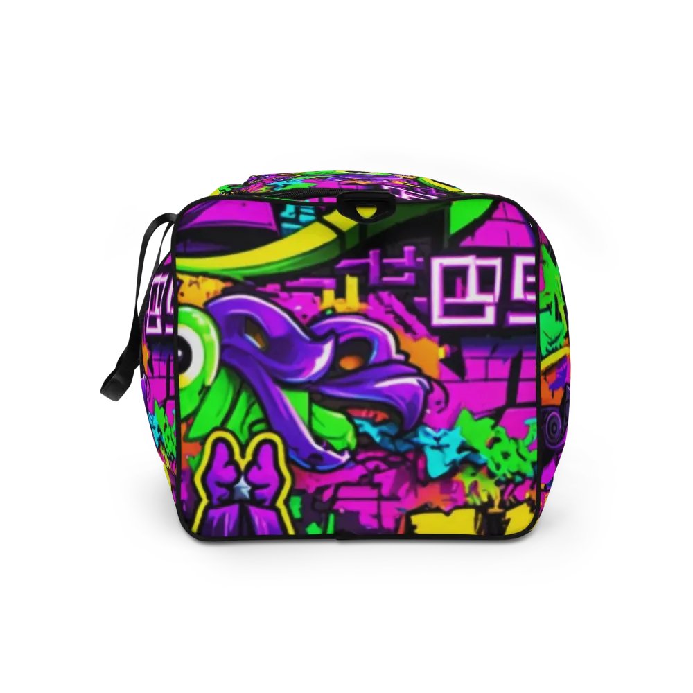 Urban Style: Graffiti Duffel Bag - The Ultimate Gym Companion product image (7)