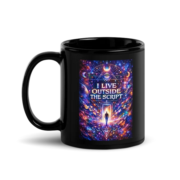 Beyond The Script -Black Mug product image (1)
