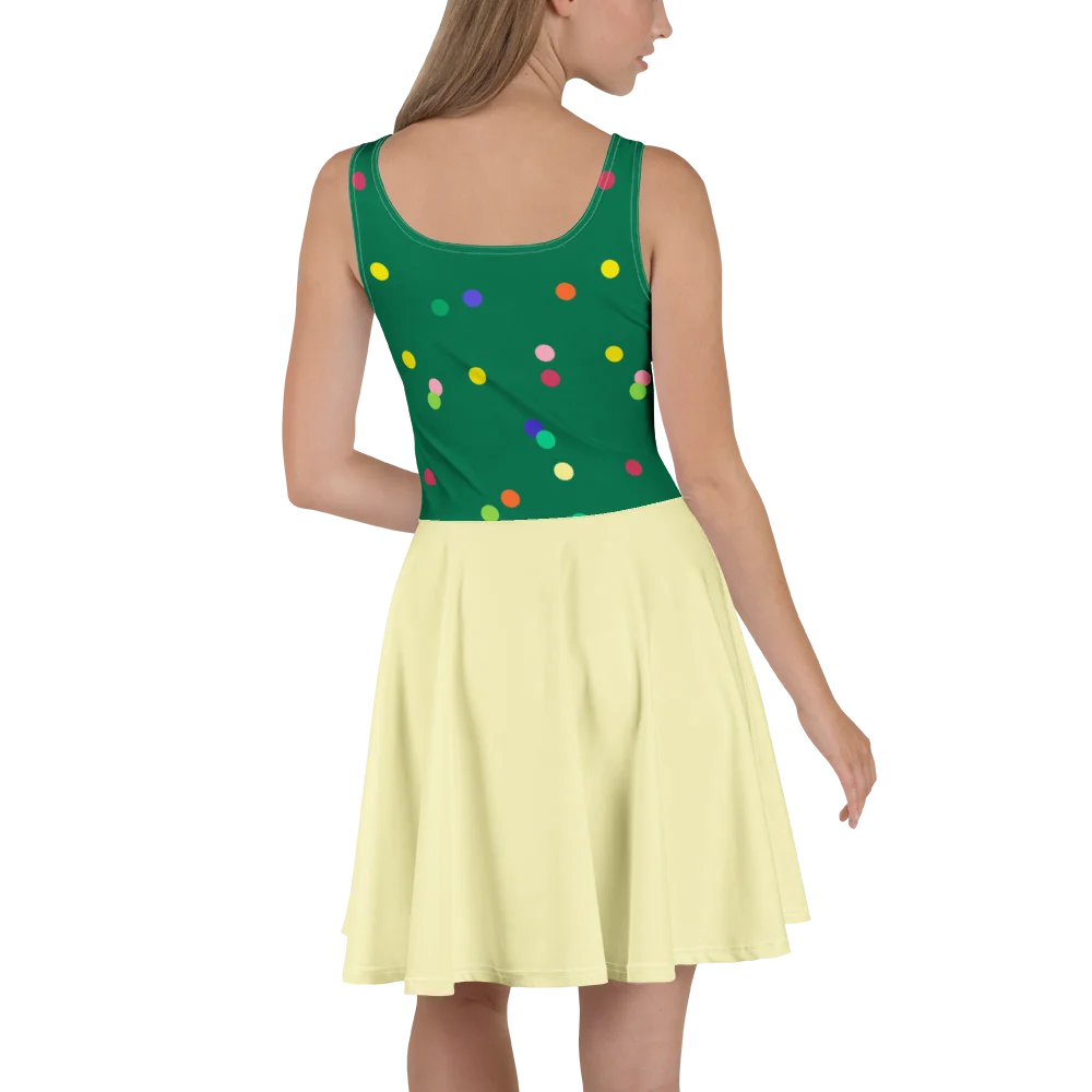 Lime Zest Dot Dress product image (5)