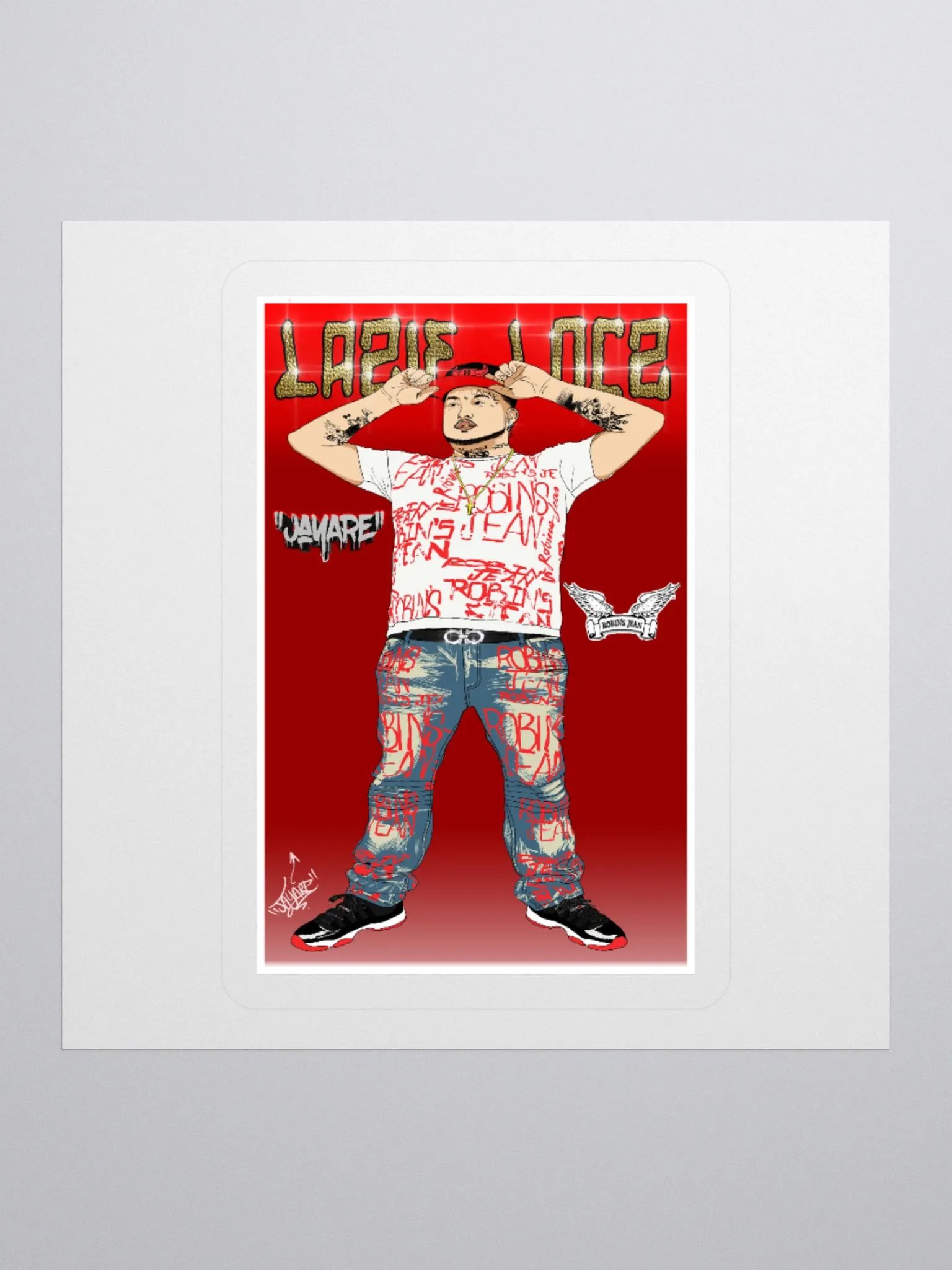 Lazie Locz Sticker product image (1)