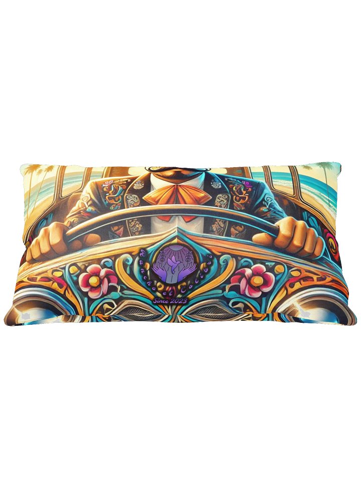 El Autobús De Fiesta Album Cover Print Pillow product image (3)