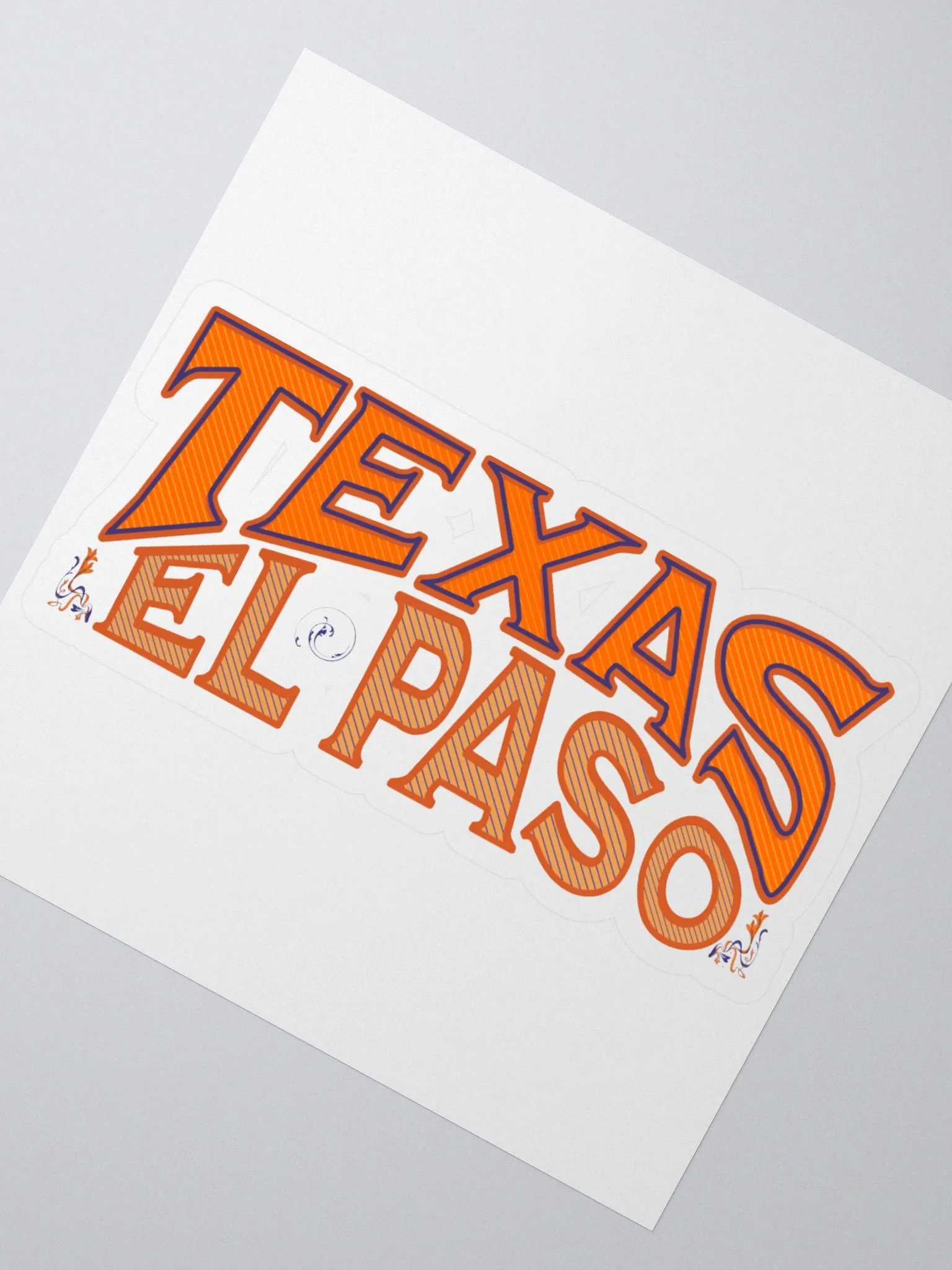 Bold Texas El Paso Sticker product image (3)