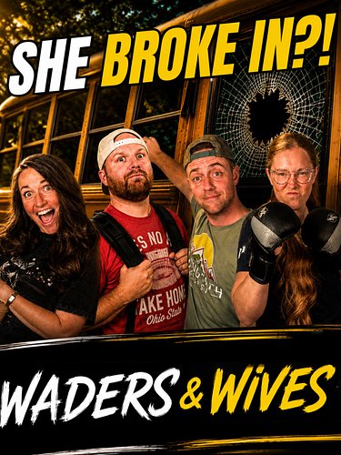 WADERS & WIVES IS BACK! 🎙️😂

A mom broke into a SCHOOL BUS… and somehow that’s only the beginning. 😂

Back-to-school chaos, F...