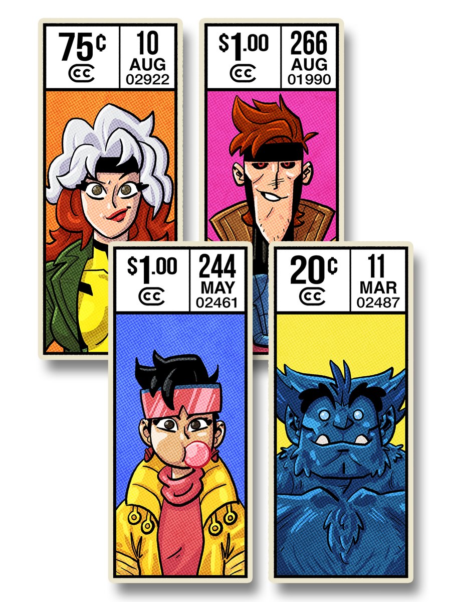 X-Men Sticker Pack #2 product image (1)