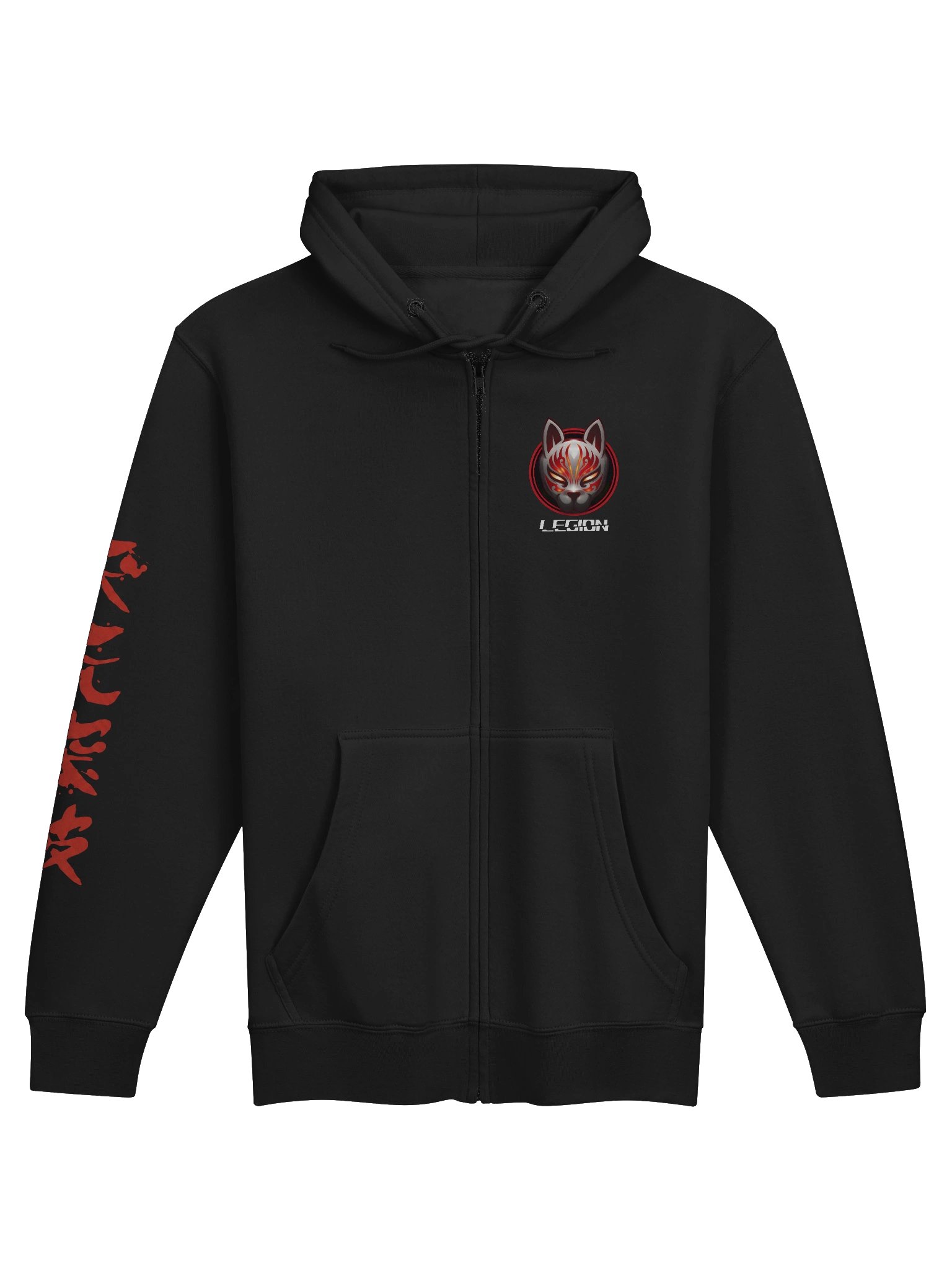 Kitsune Zip Hoodie product image (1)