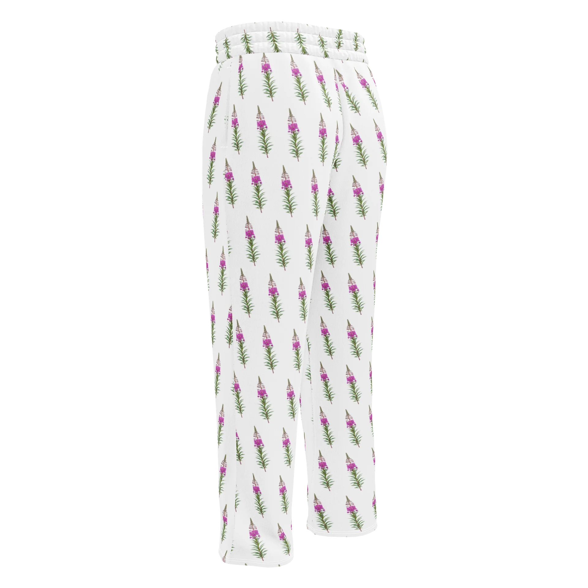 "FIREWEED" ALL-OVER PATTERNED WIDE LEG JOGGERS product image (2)