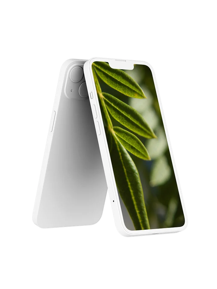 Jacaranda Leaves Digital Wallpaper Set product image (2)