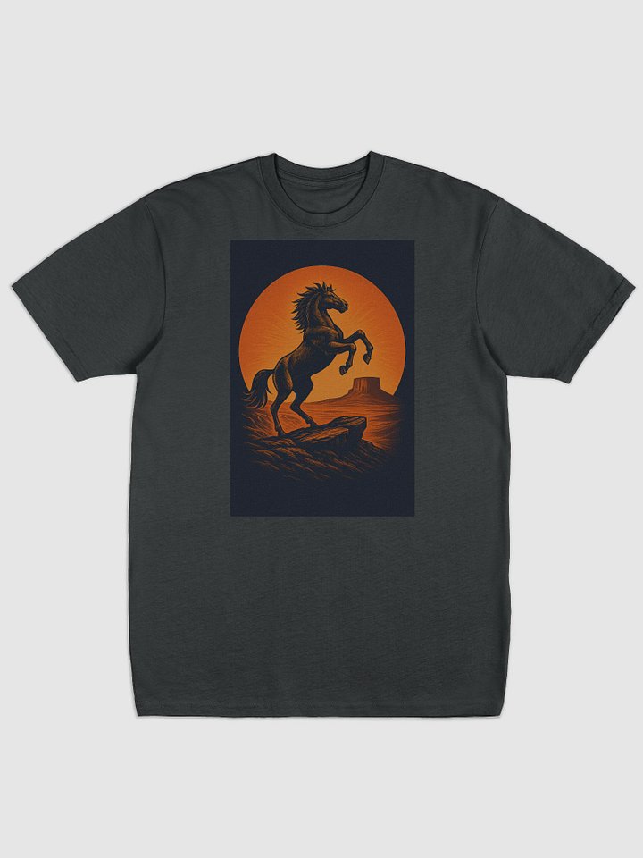 WILD HORSE IN SUNSET product image (1)