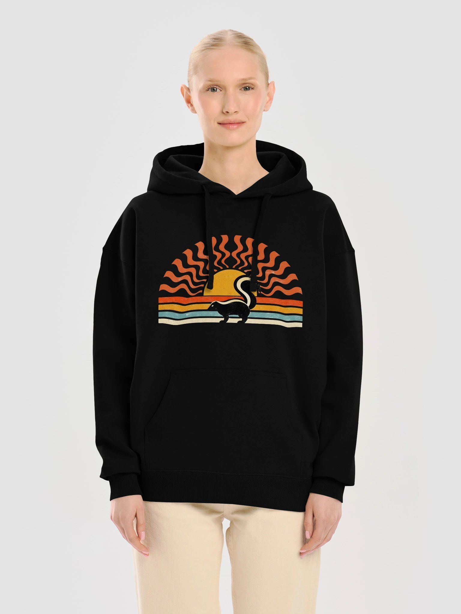 SAKO RETRO SUNSET SILHOUETTE HOODIE product image (9)