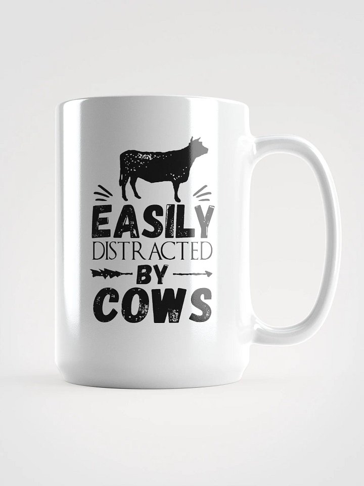 Easily distracted by cows - mug product image (1)