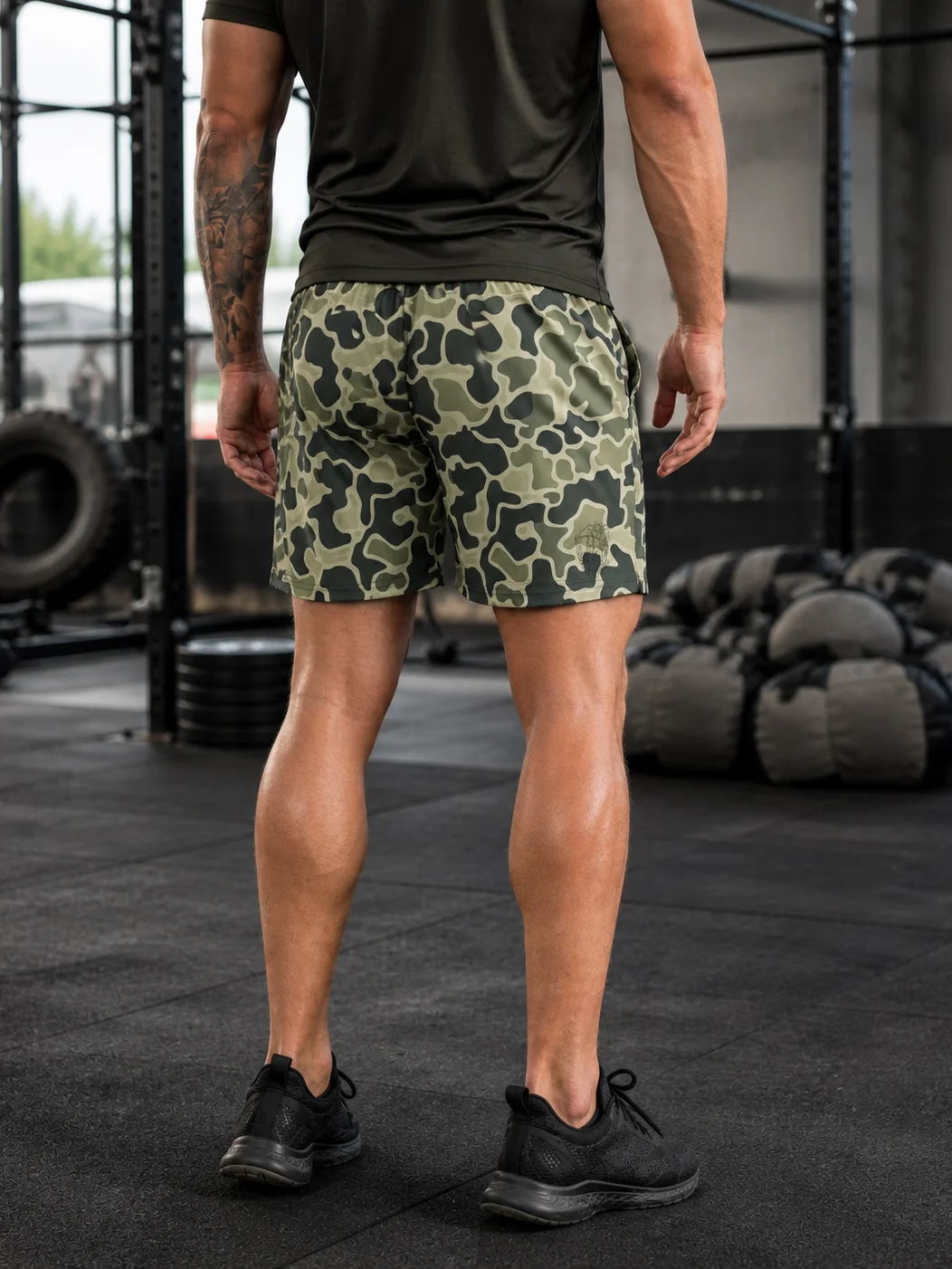 Ambush Camo 7" Hybrid Training Shorts product image (2)