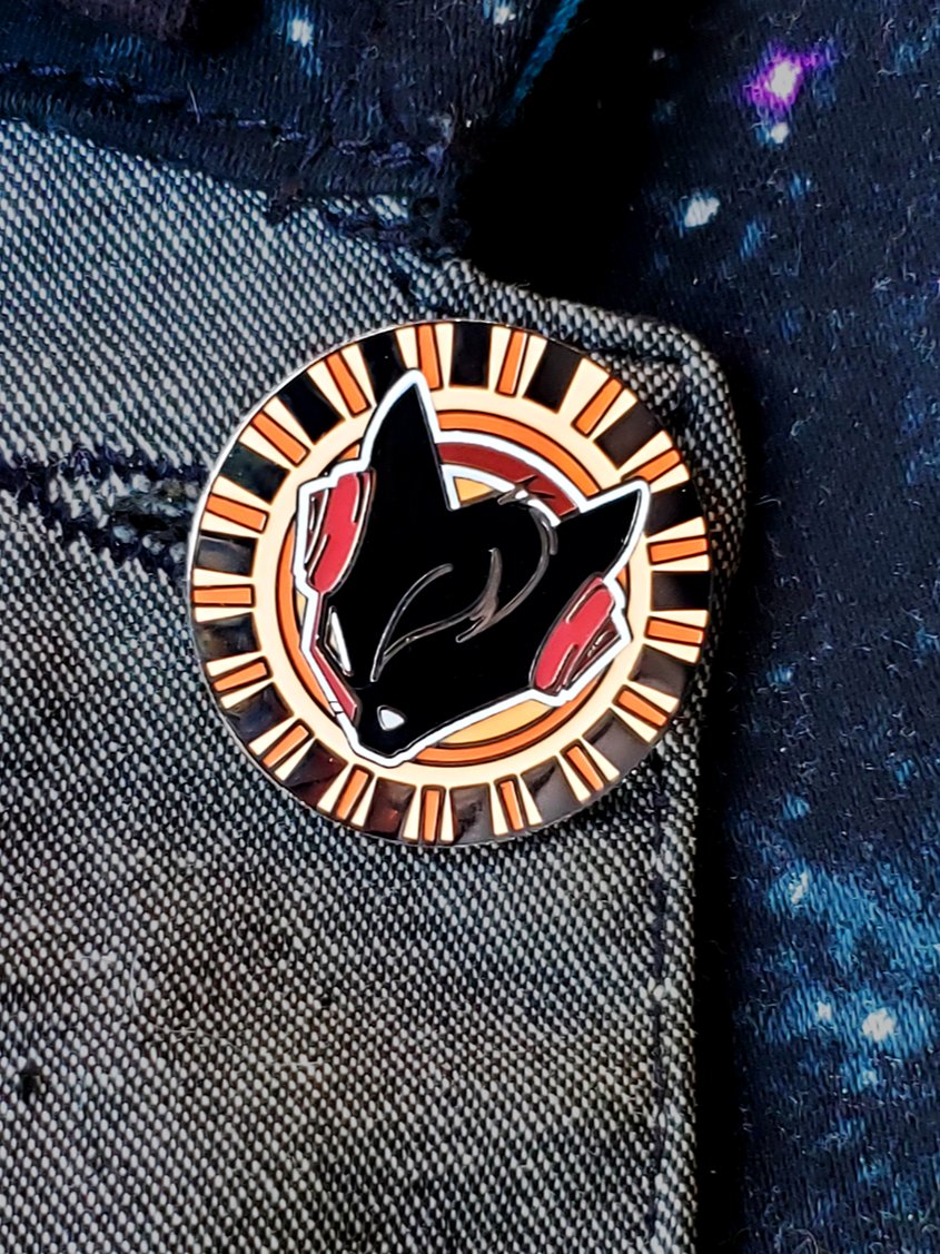 The Game Fox Logo Pin product image (1)