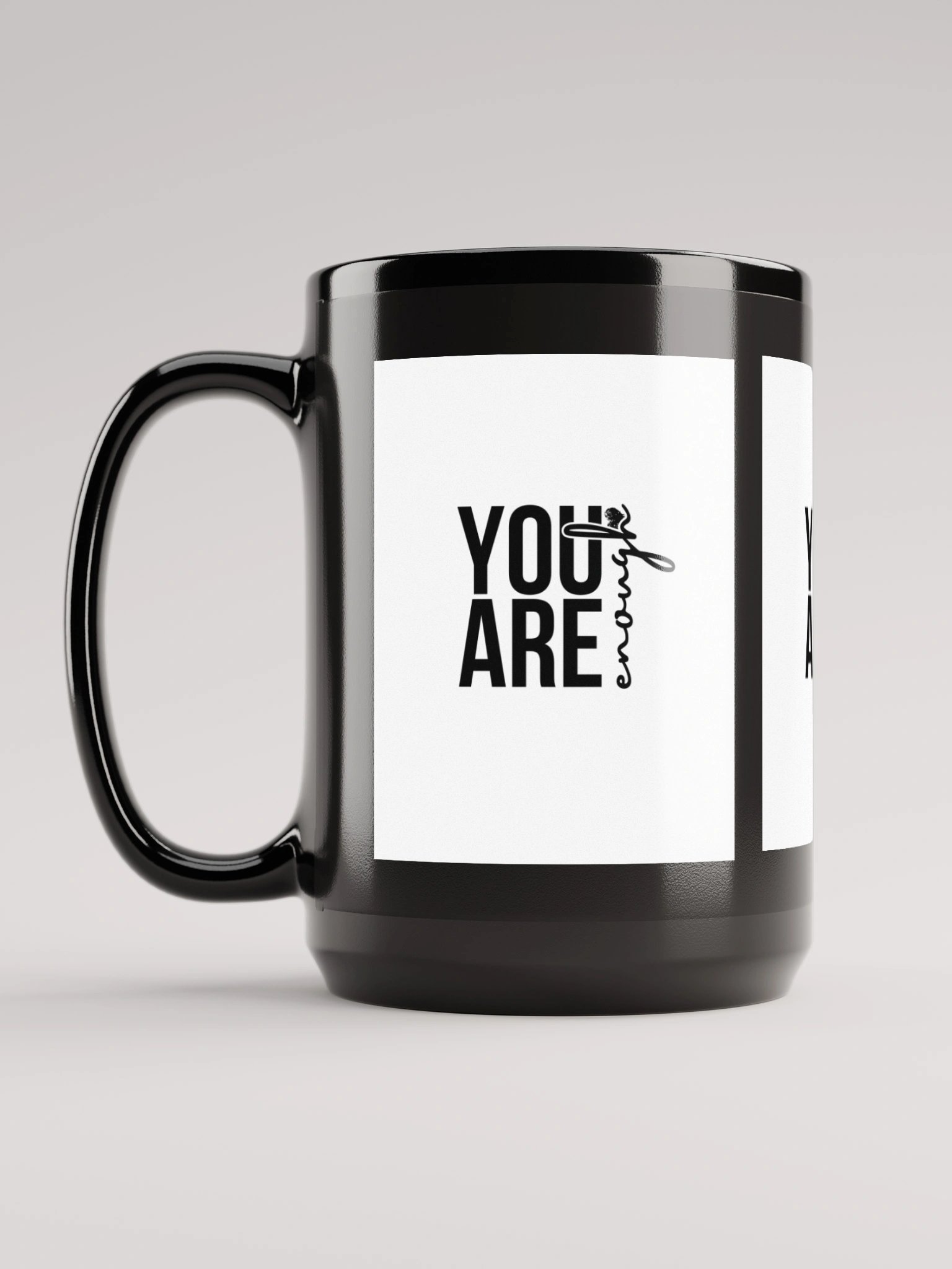 Empowerment Script: Black Glossy Mug product image (6)