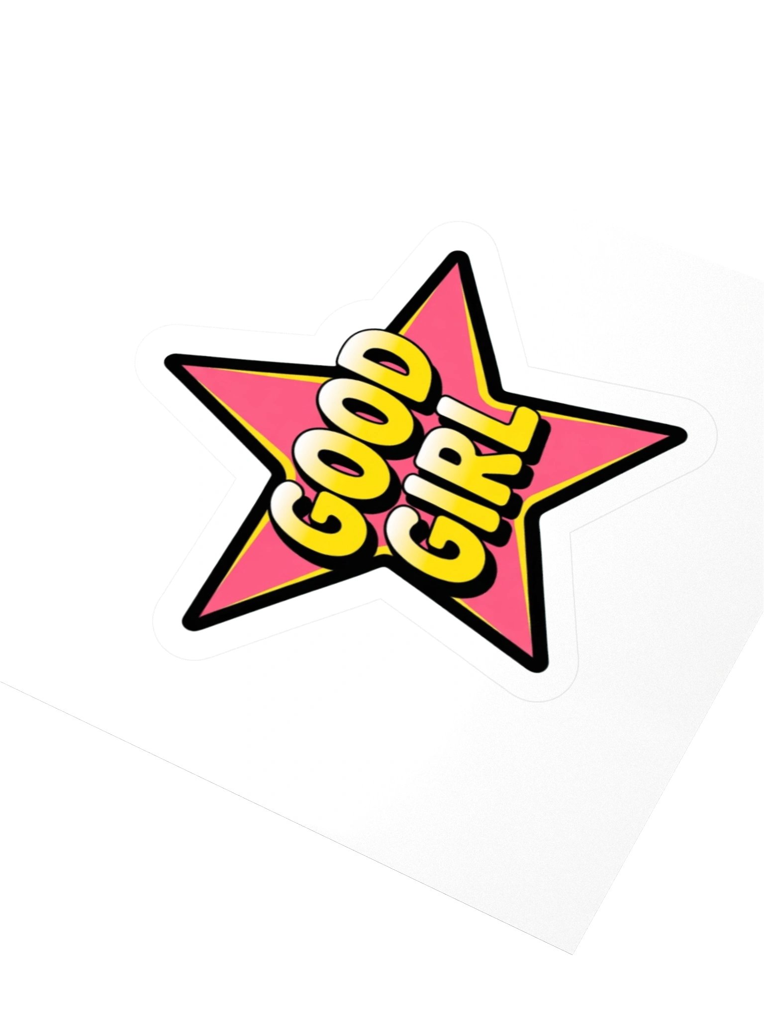 Good Girl Kiss Cut Stickers product image (3)
