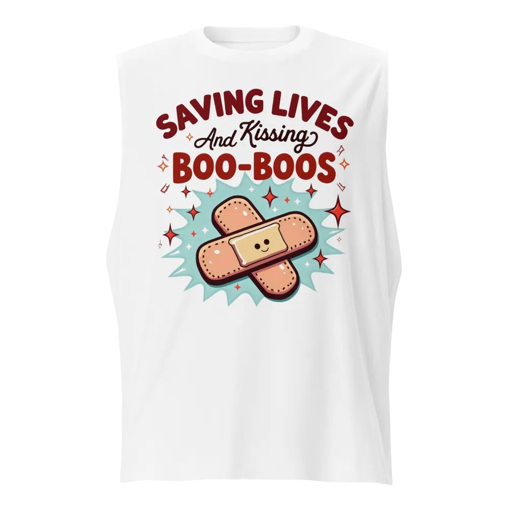 Boo-Boo Kisses Muscle Tank product image (1)
