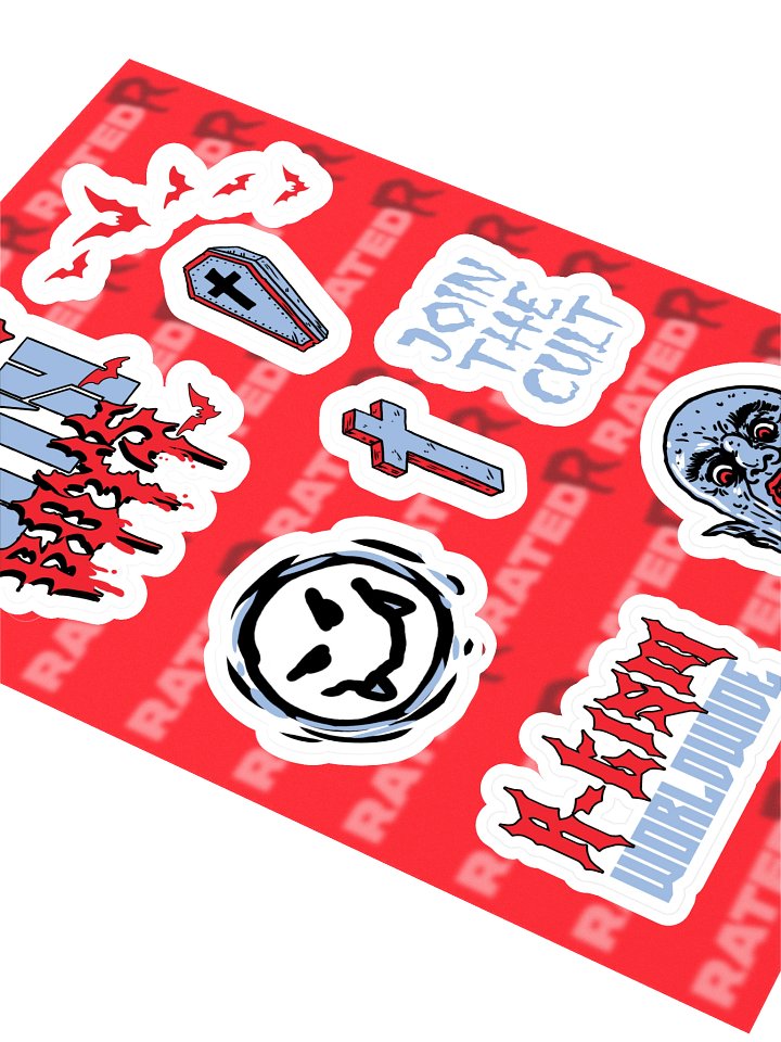 R-tism Worlwide Sticker Pack product image (2)