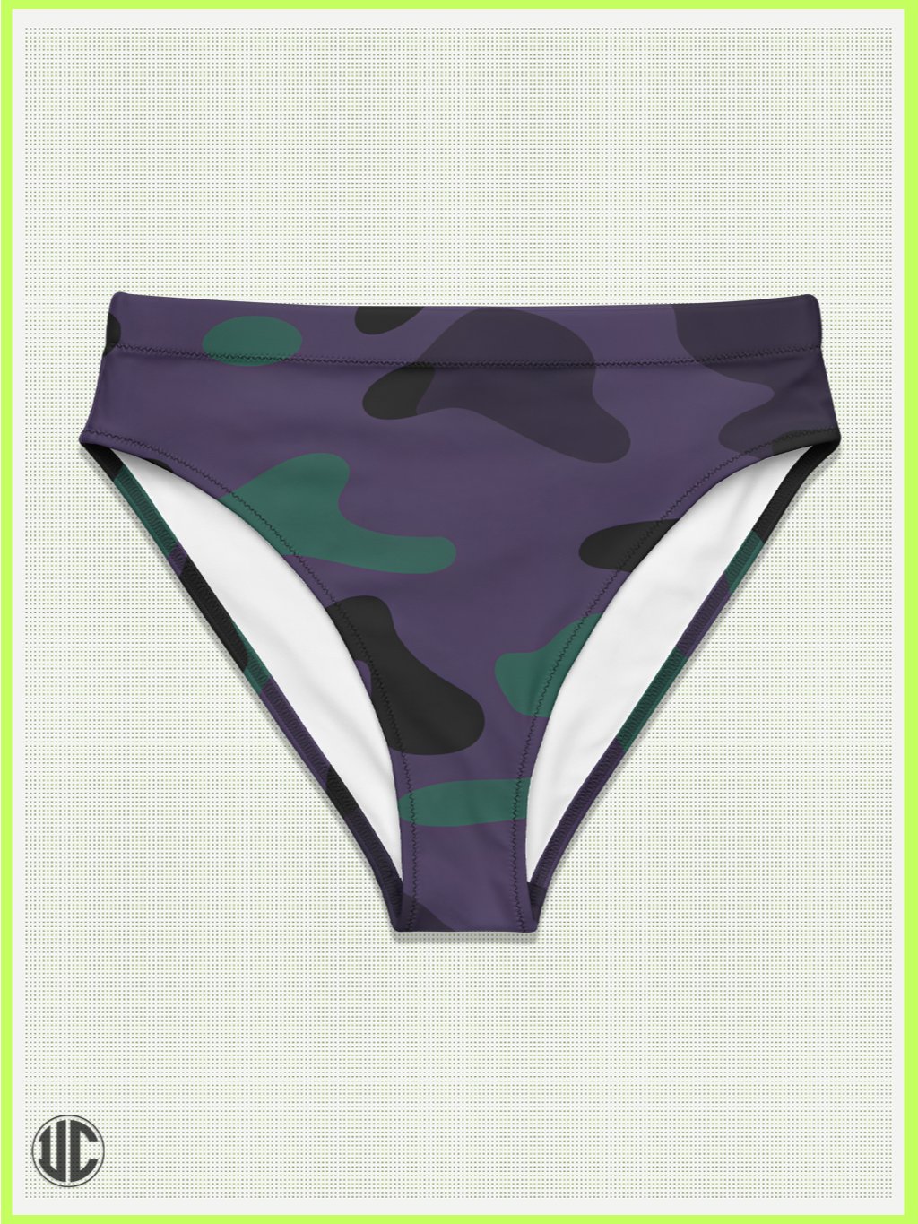 UnkoCon – Midnight Purple Camo Bikini Bottom product image (1)