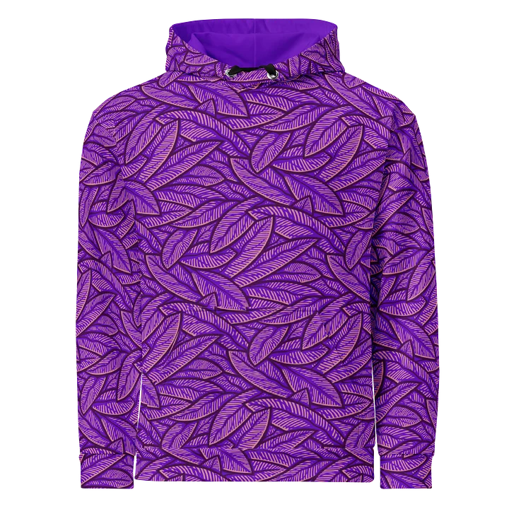 Magenta Leafs - Unisex Hoodie product image (1)
