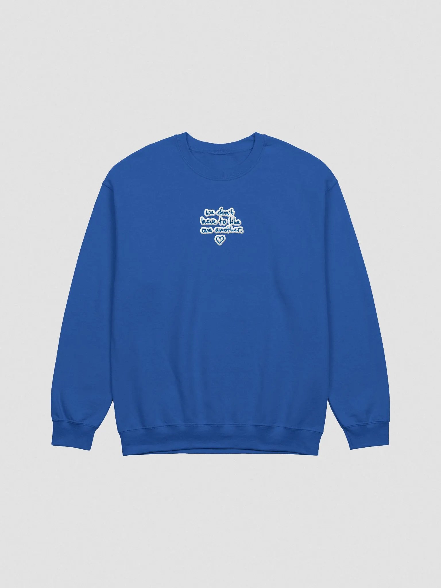 ONE ANOTHER (royal bubble design) embroidered crewneck product image (2)