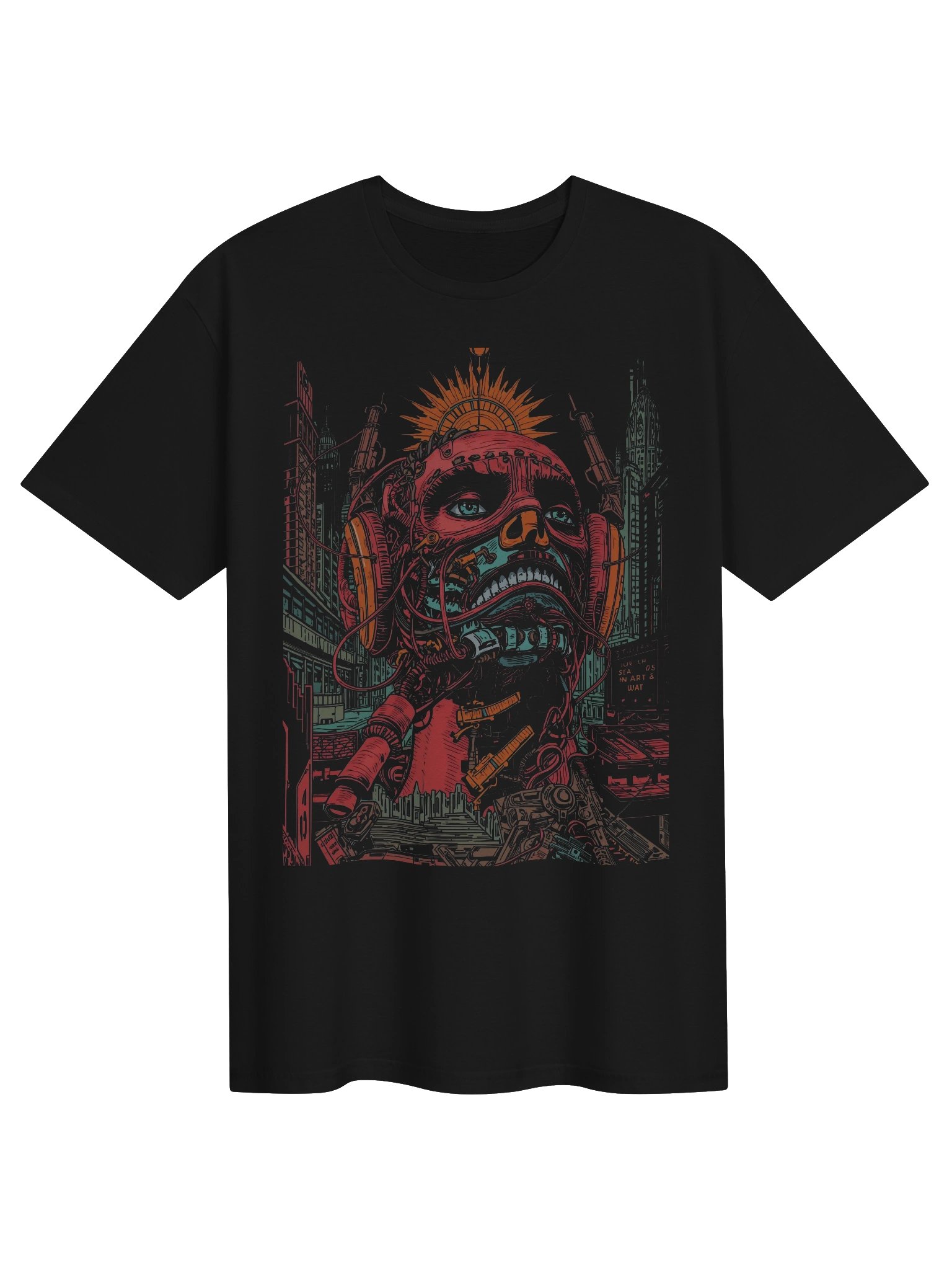Cybernetic Soundwaves T-Shirt product image (1)