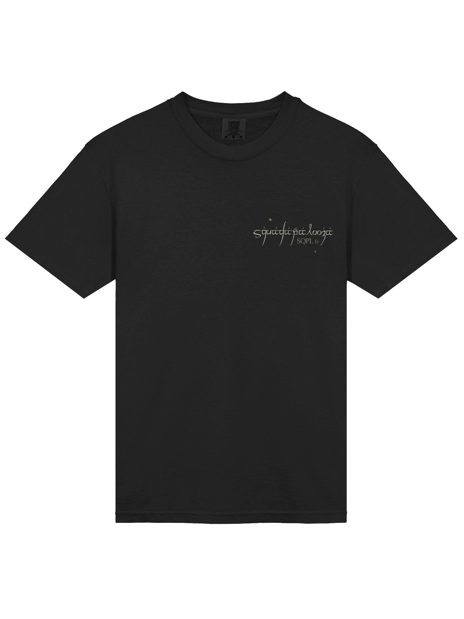 Squad of the Rings: SQPL 6 Tee Black product image (3)