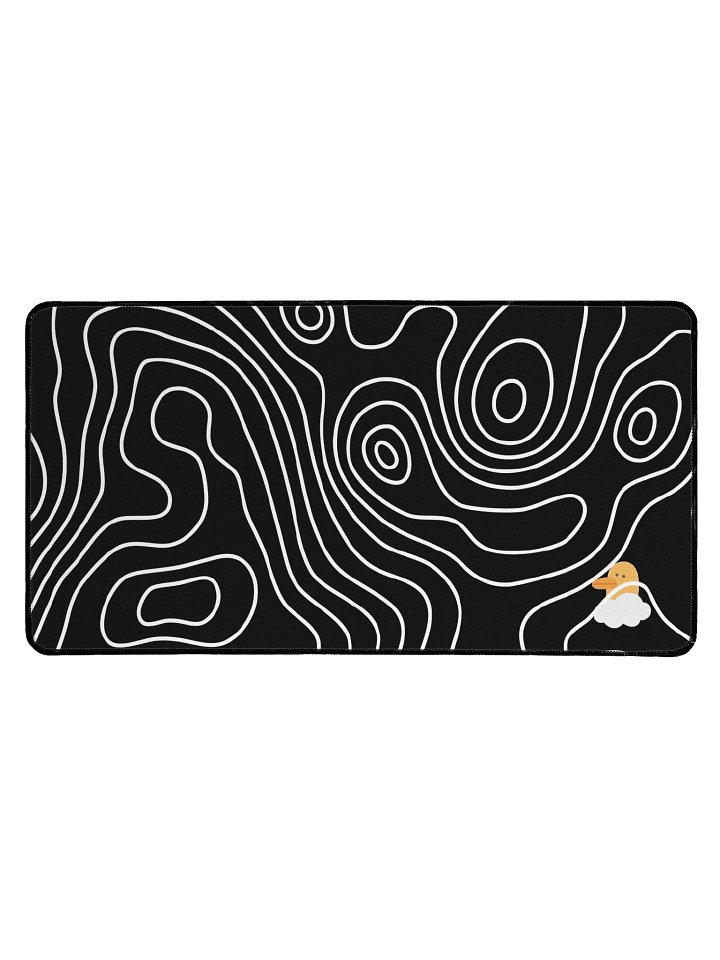 Black Topo Desk Mat product image (1)