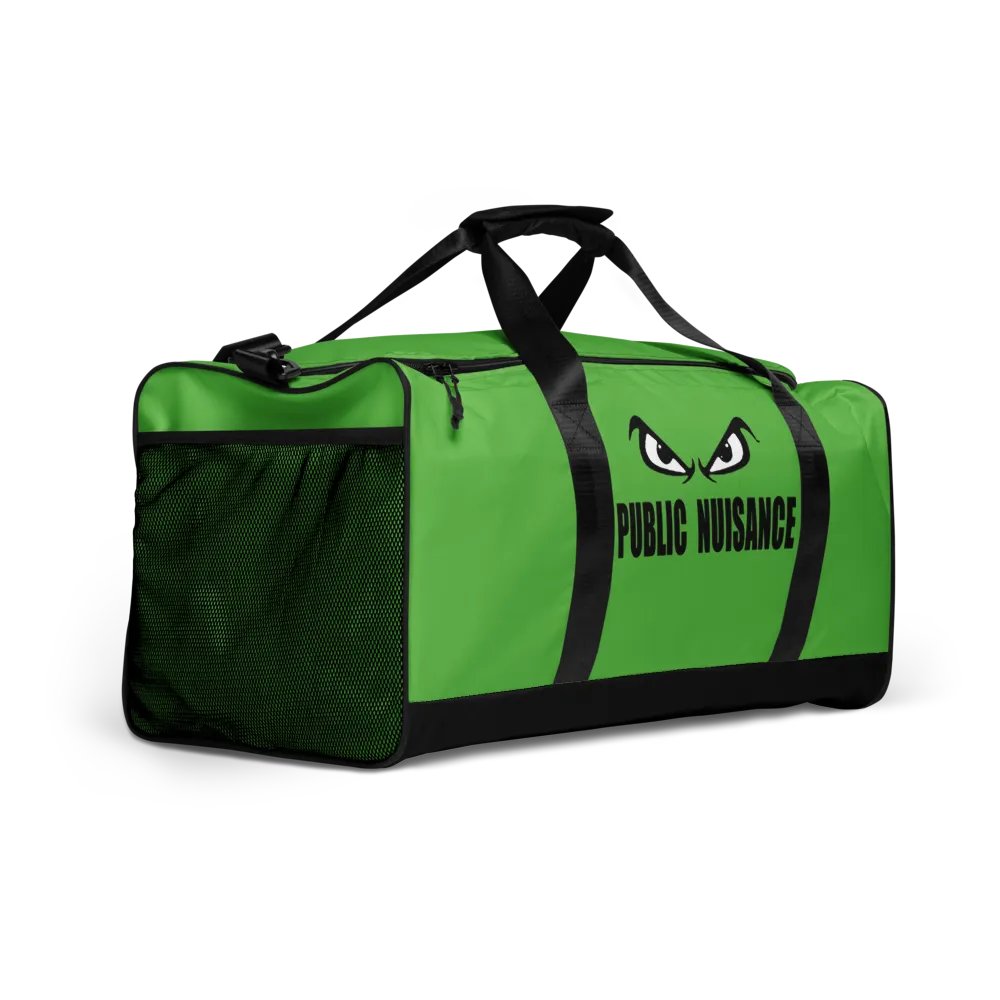 Public Nuisance: Lime Green Duffle Bag product image (2)