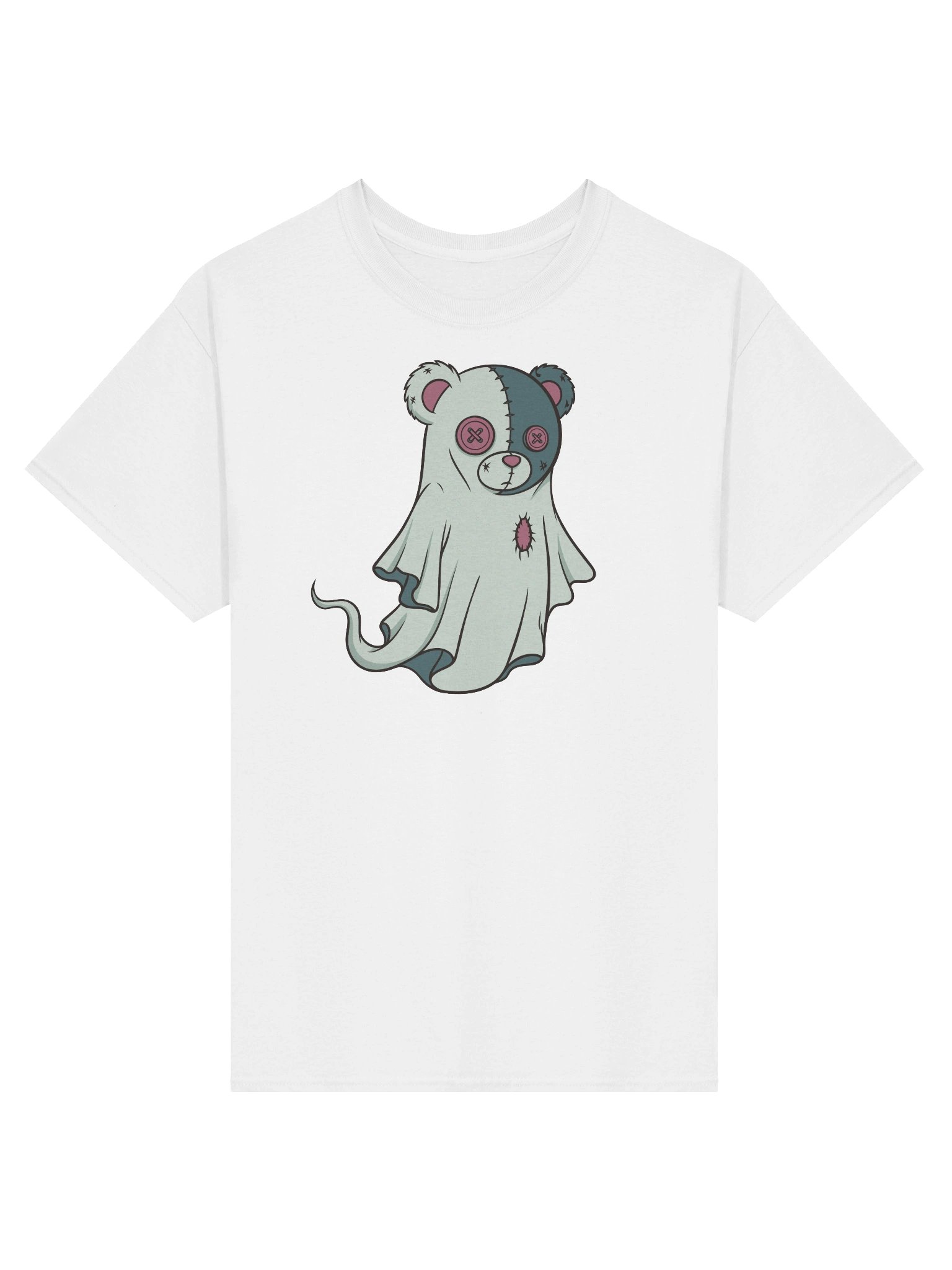 Ghost Stitch Bear T-Shirt product image (1)
