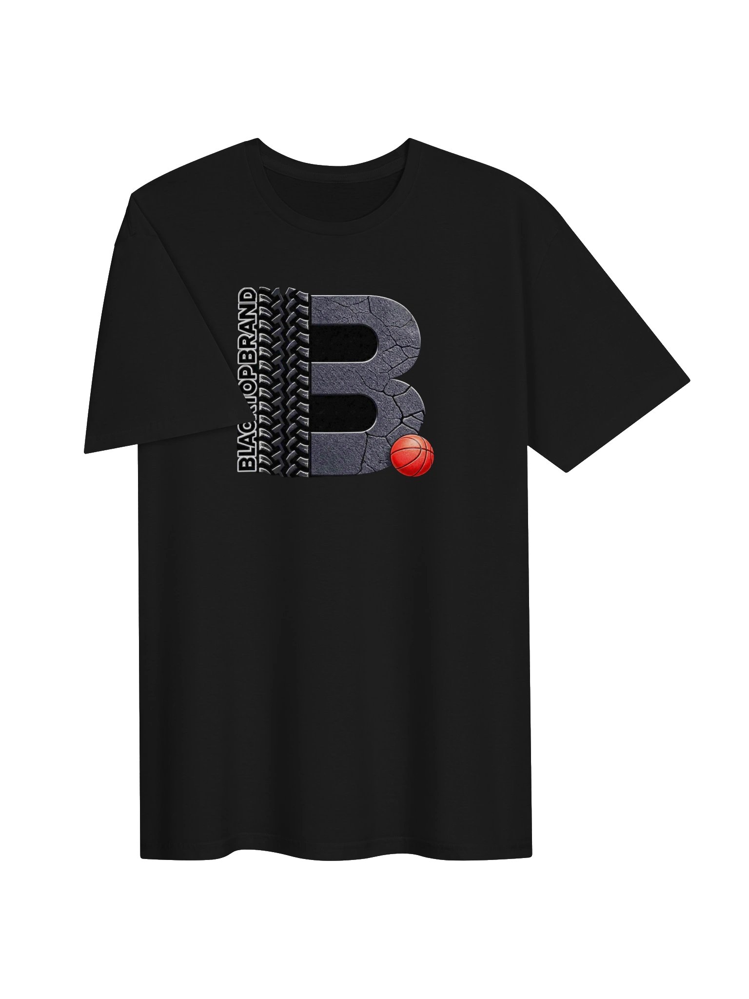 Blacktop Brand Basketball Logo Classic Tee product image (34)