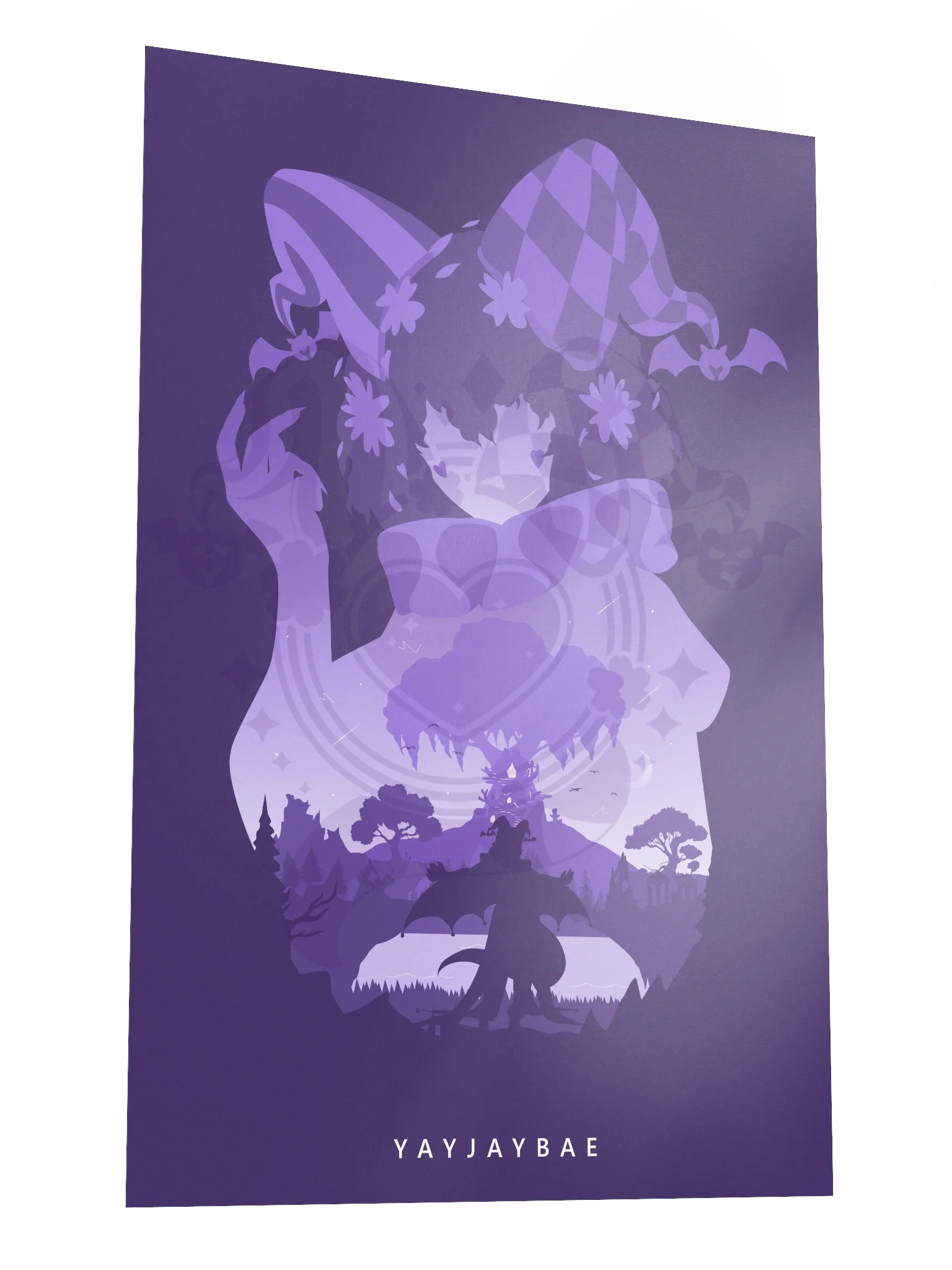 Jester Poster - Purple product image (2)