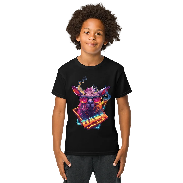 Llama Fiesta Youth Sports Tee product image (1)