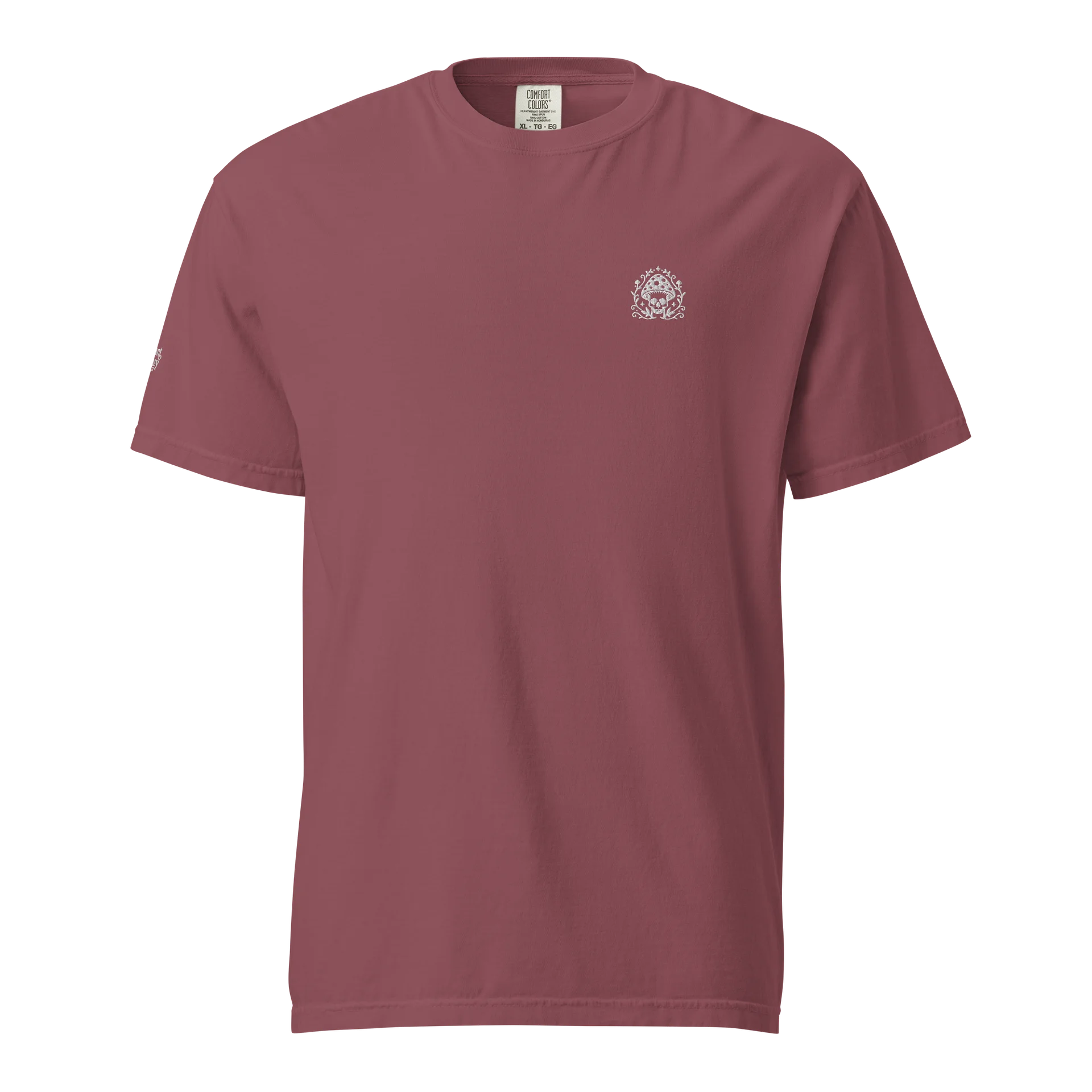 Militant Whimsy Embroidered Chest Logo and Arm- Heavyweight T product image (13)