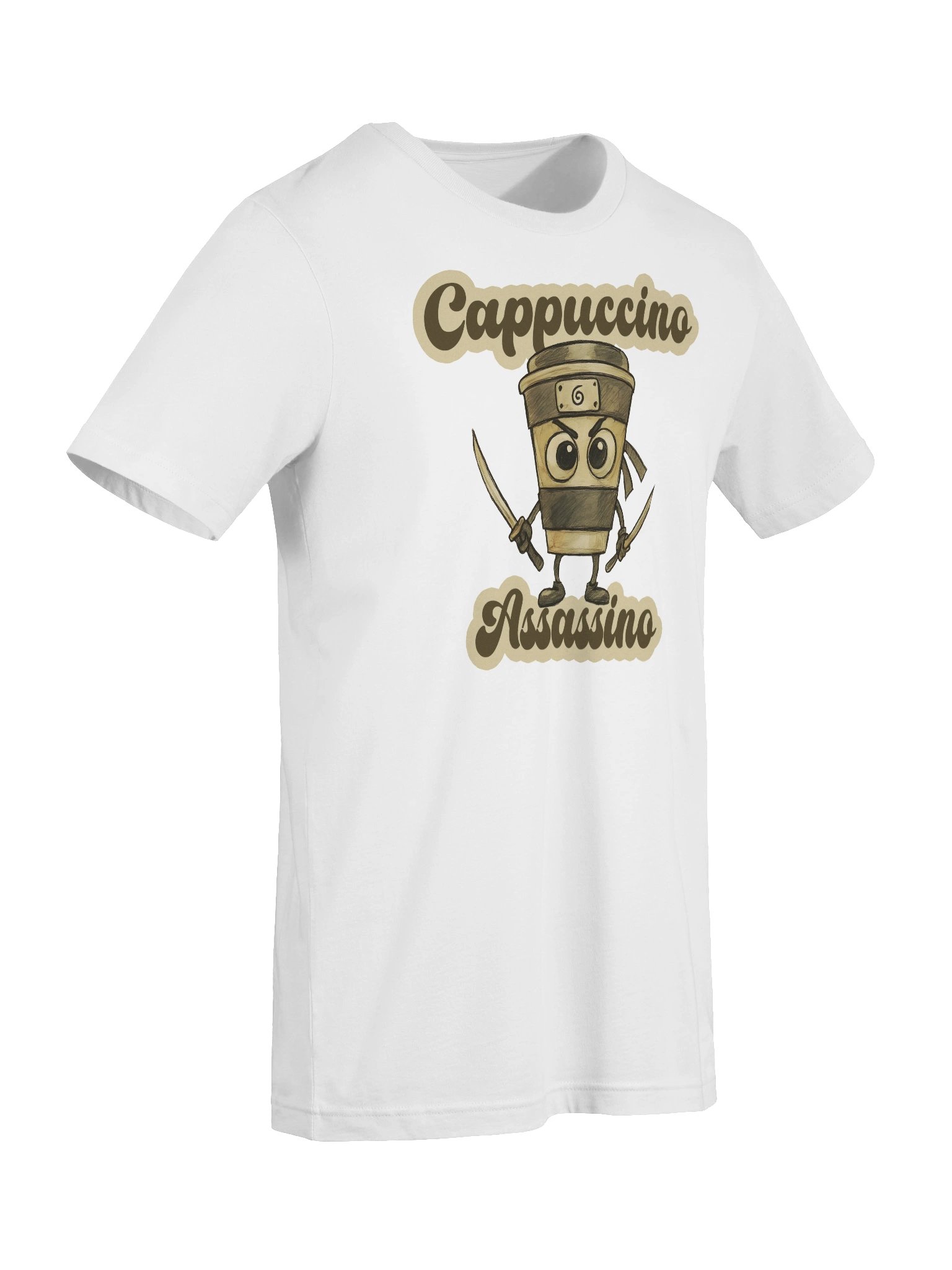 Cappuccino Assassino – The Deadliest Cup of Cute Tshirt product image (78)