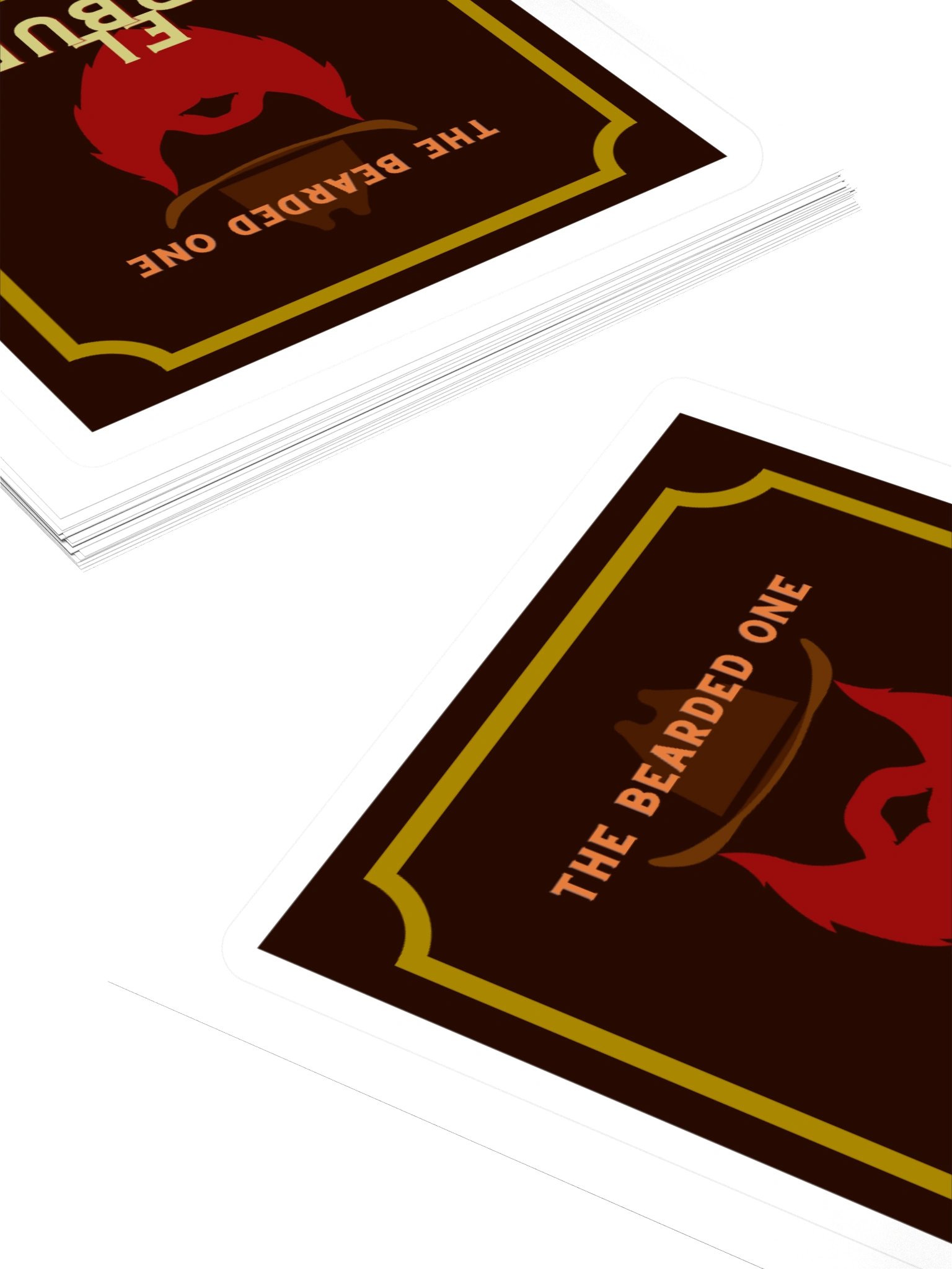 El Barbudo Square Sticker product image (4)