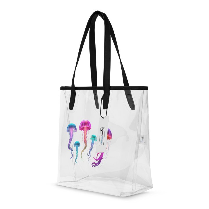 Clearly Jelly Fish Tote Bag product image (2)