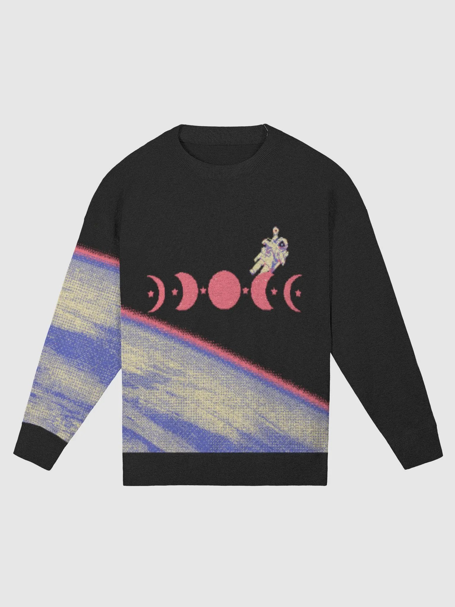 Phasing Through the Moon Astronaut Sweater product image (1)