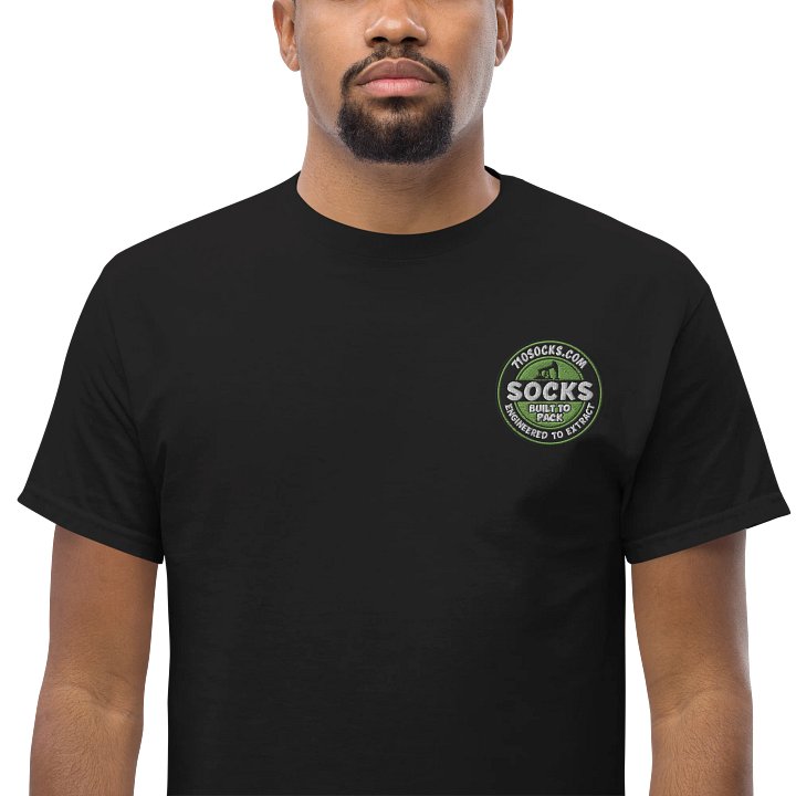 710socks Embroidered T-Shirt Original product image (1)