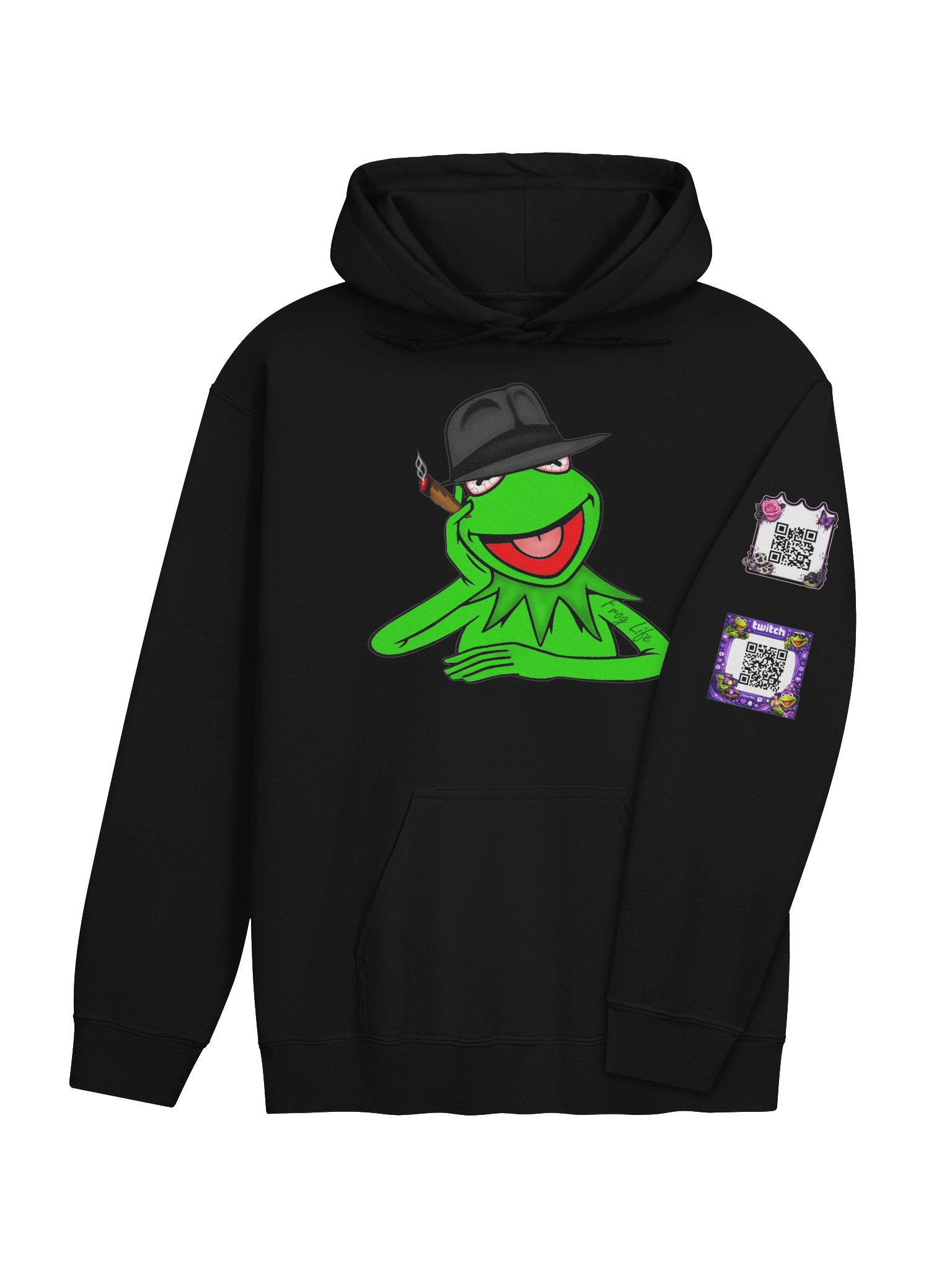 Lucky Frog Hoodie w/QR product image (4)