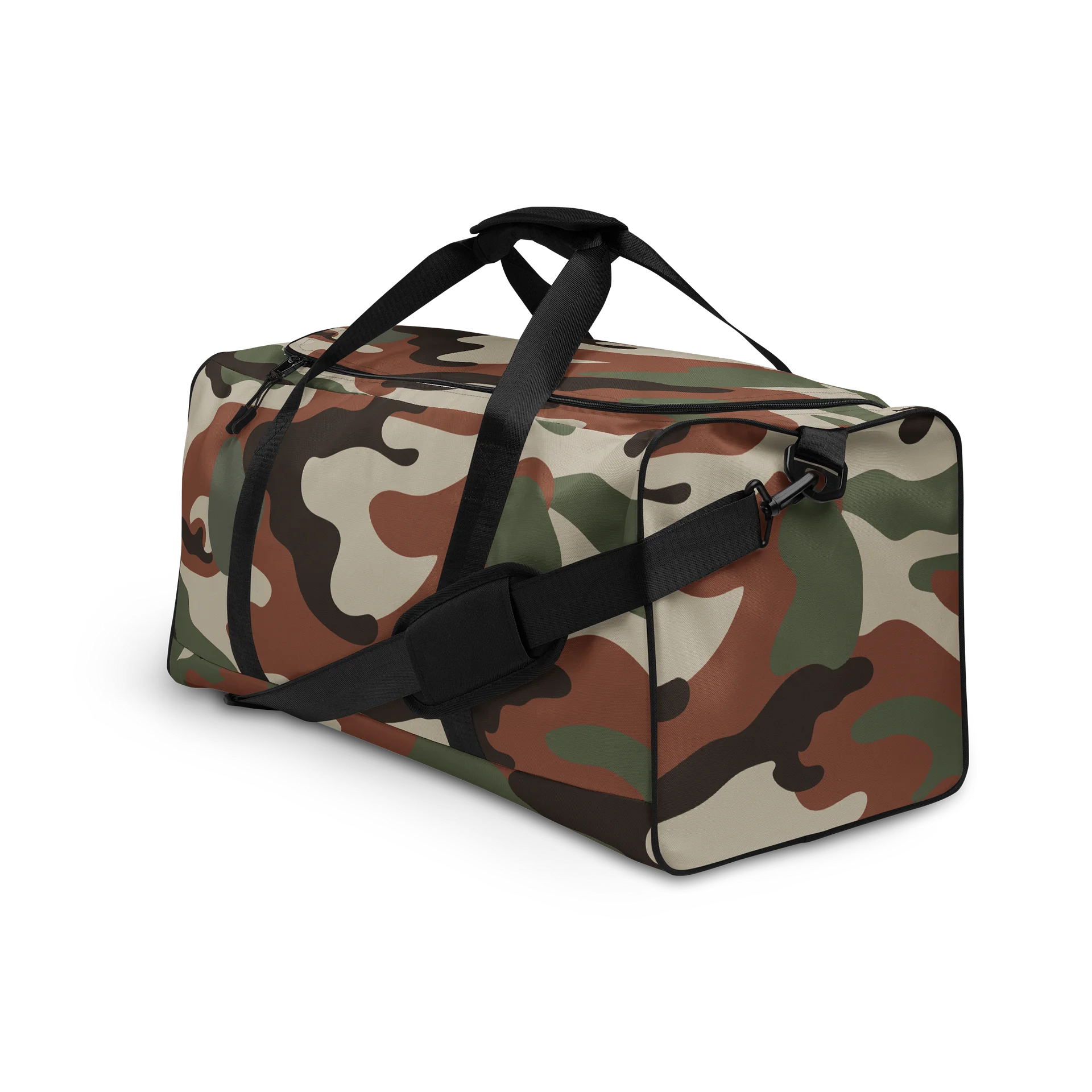 Camo Duffle Bag – Military Style Gym Bag & Travel Weekender product image (3)