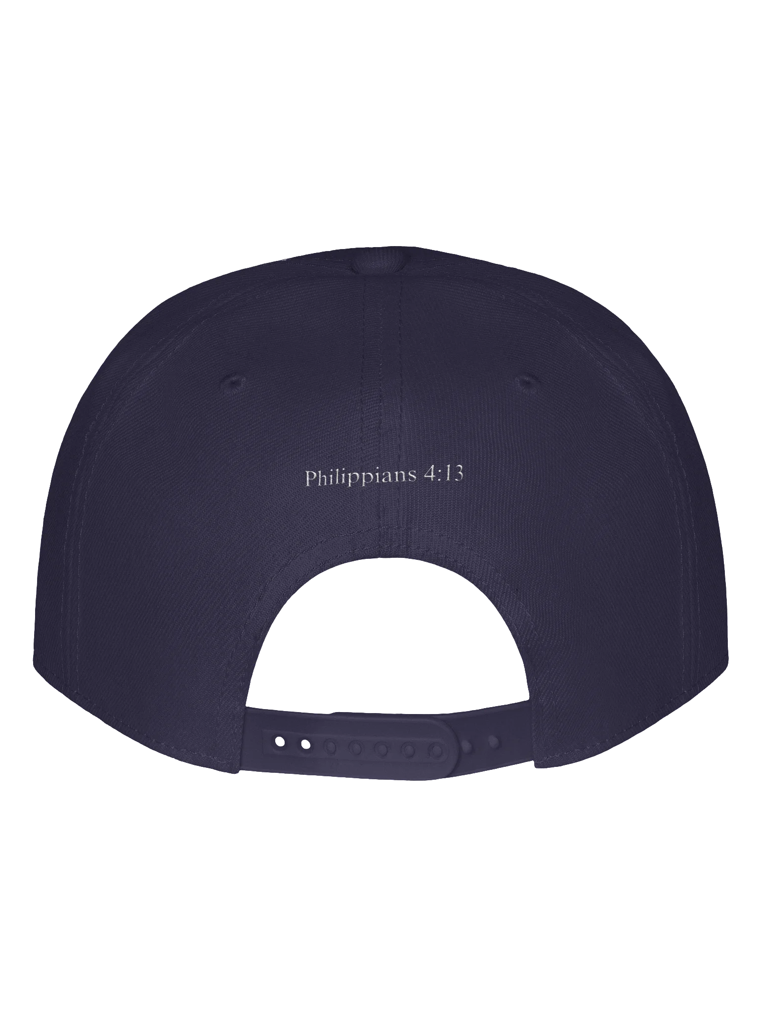 Embroidered Philippians 4:13 Wool Snapback Cap product image (20)