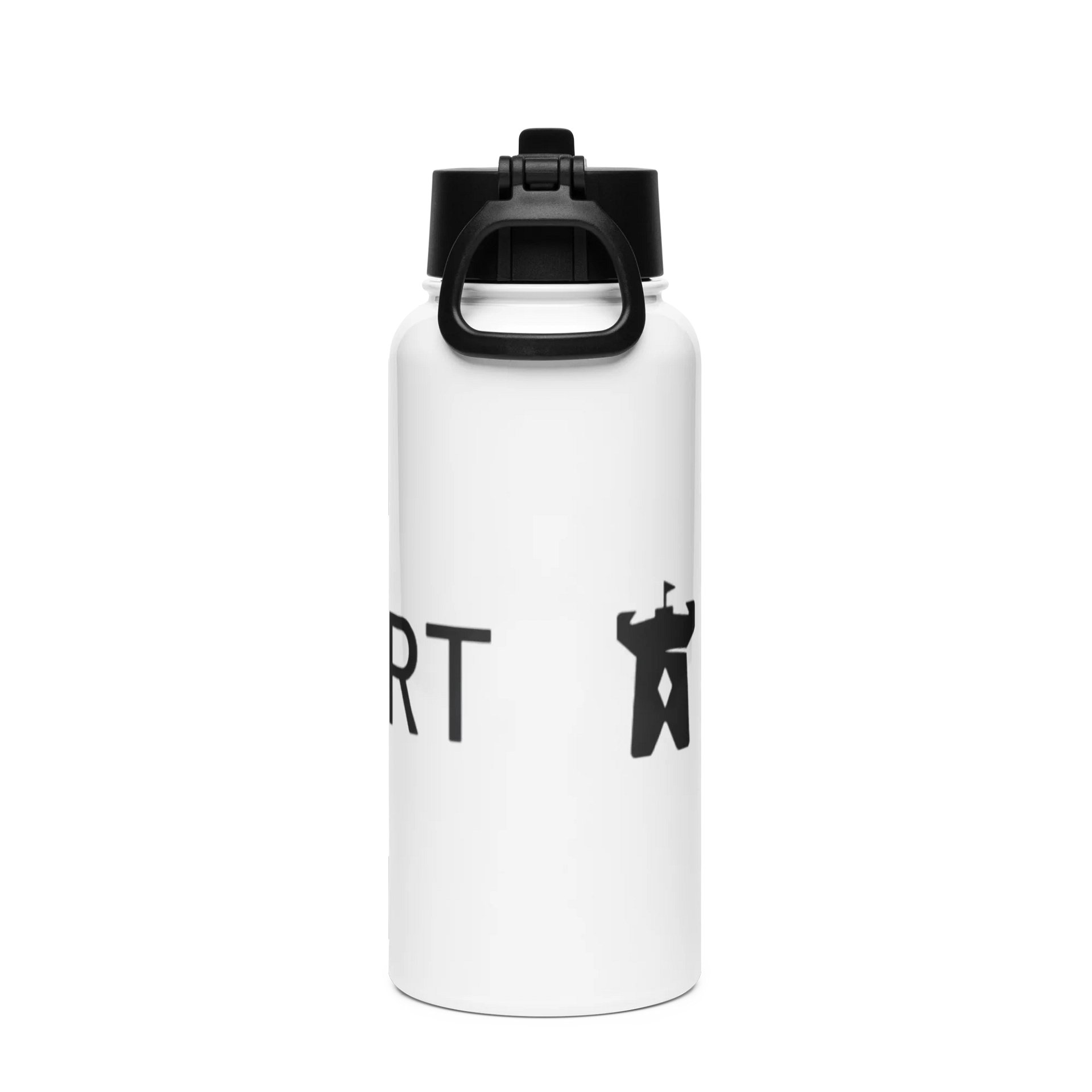 Minefort Stainless Steel Water Bottle – White product image (2)