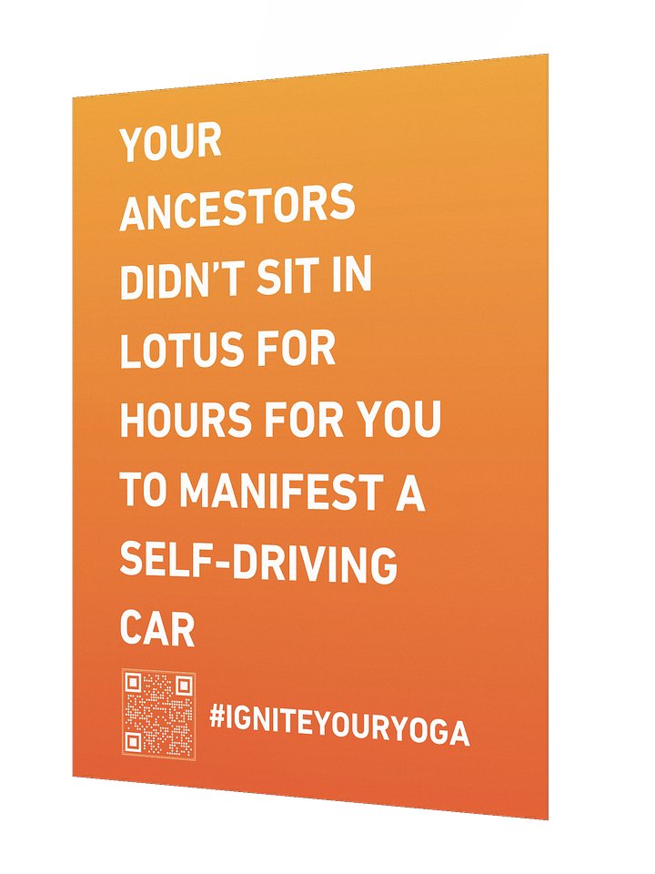 Manifest a Self-Driving Car Poster product image (2)
