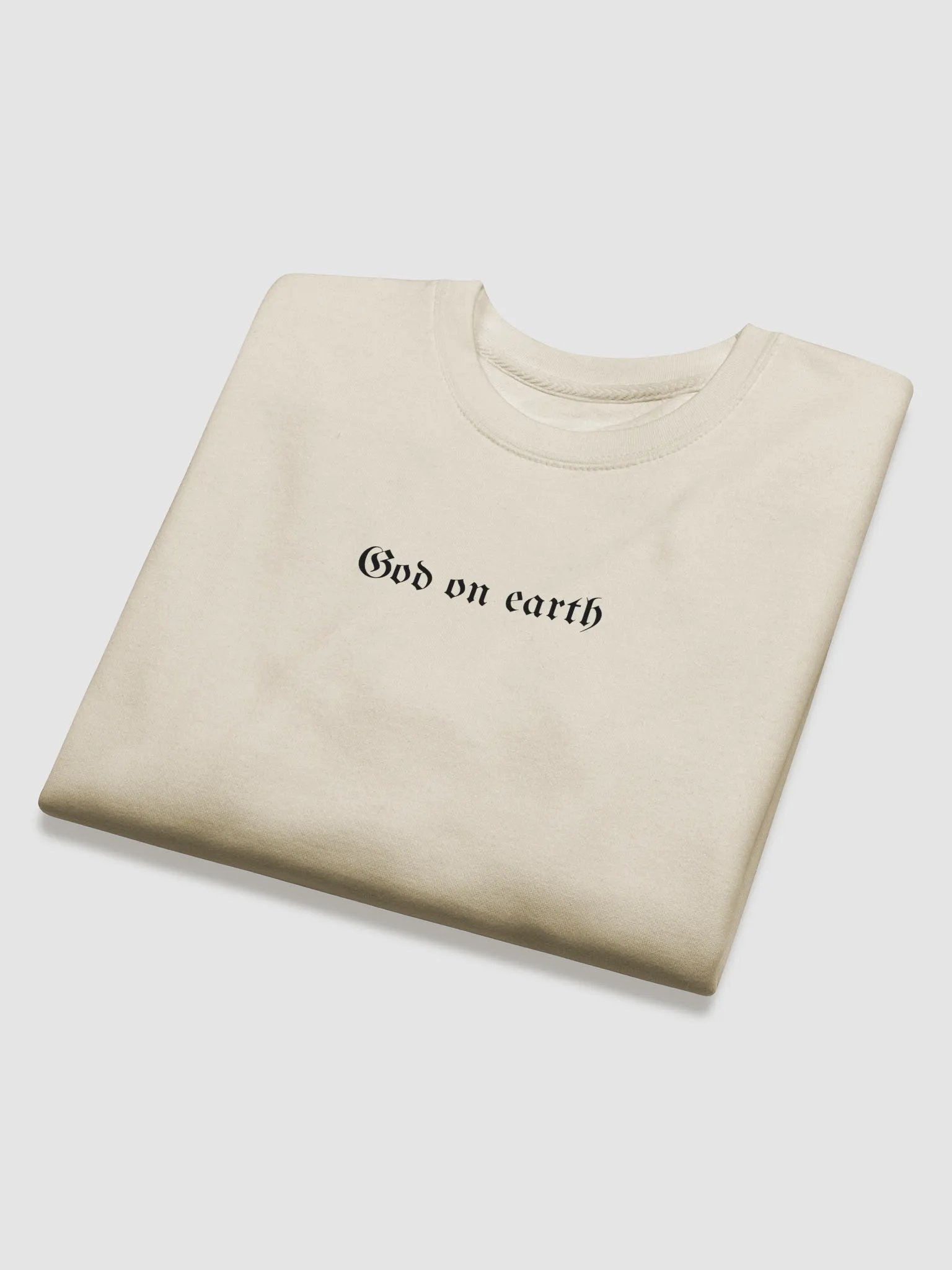 God on earth Philippians 2:8 ( Long-sleeve) crew neck unisex product image (11)