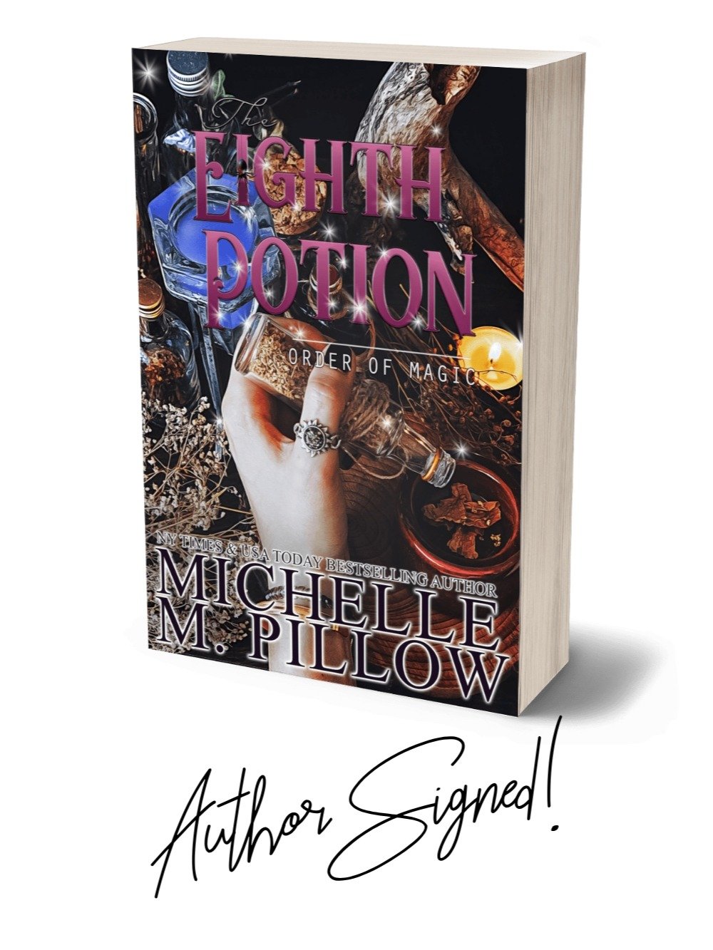 SIGNED: The Eighth Potion (Order of Magic #7) Paperback product image (1)
