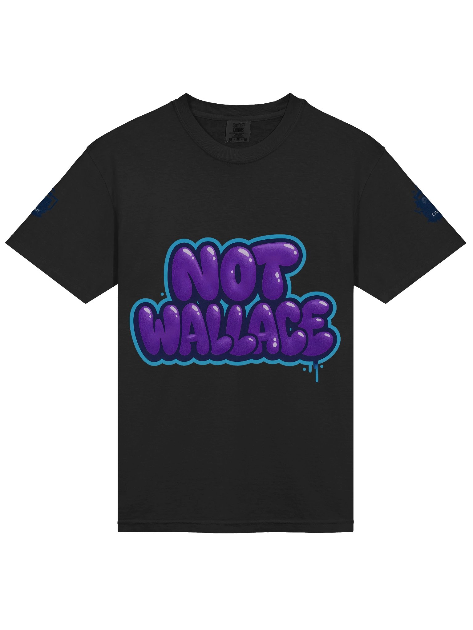 Psychedelic Drax NOT WALLACE Meltdown T-Shirt product image (3)