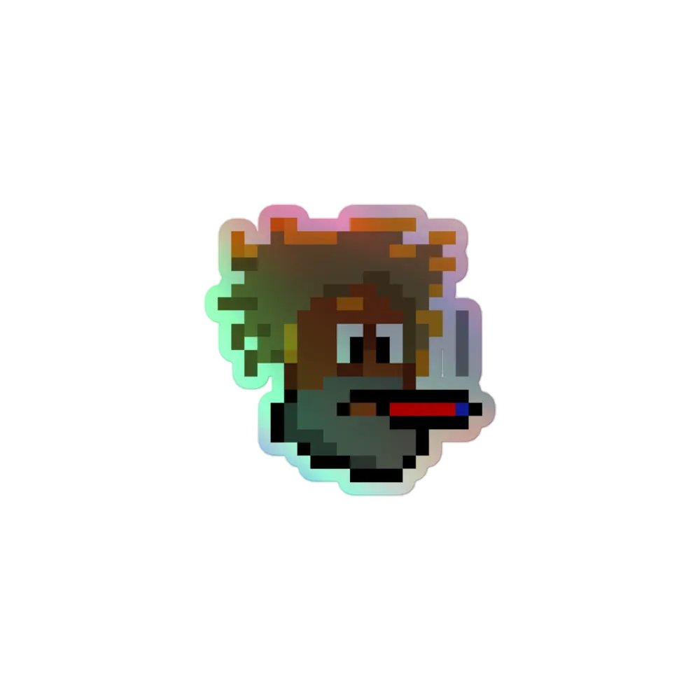 Panik Holographic Sticker product image (2)