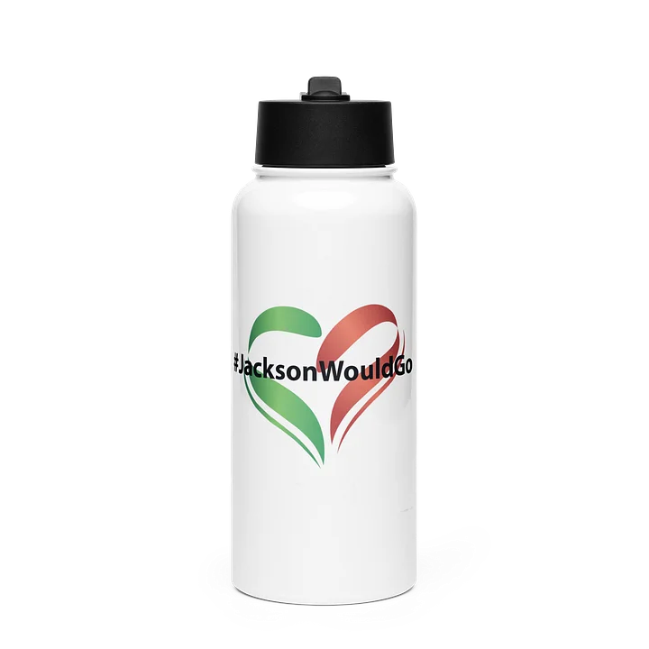 #JacksonWouldGo Stainless Steel Water Bottle product image (1)