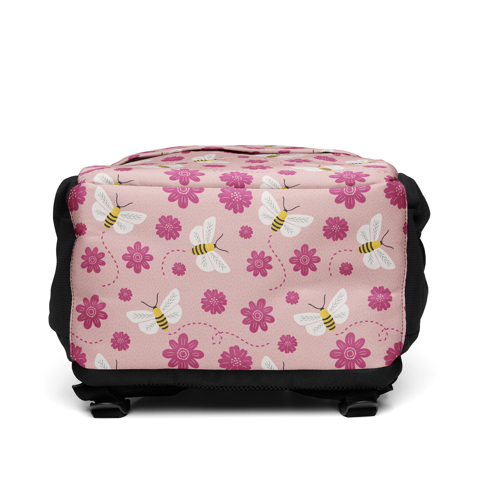 Little Pink Bees Utility Backpack product image (3)